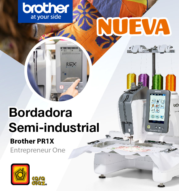 Bordadora Semi-industrial Brother Entrepreneur One Pr1x